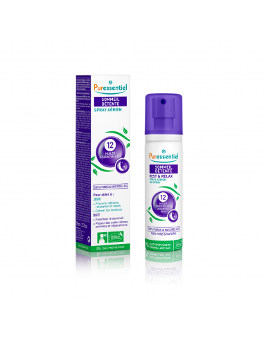 Spray Aéreo Sueño & Relax con 12 Aceites Esenciales - 75ml