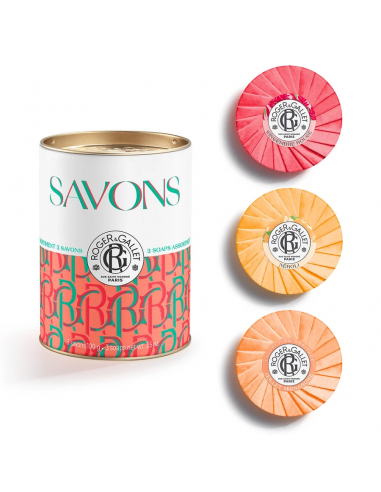ROGER&GALLET. Cofre jabones bienestar...