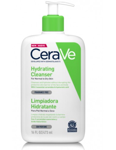 CeraVe Limpiadora Hidratante 473 ml