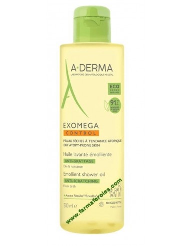 A-Derma Exomega Aceite Ducha Y Baño...