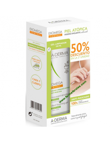 A-Derma Duo Exomega Control Gel...