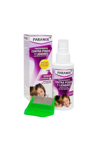 PARANIX Elimina Piojos y Liendres Spray 150 ml