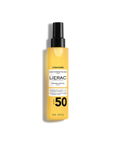 LIERAC Sunissime Aceite Solar Sedoso SPF50 150 m