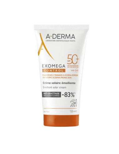 A-Derma Exomega Control Crema Solar SPF50+ 150 ml