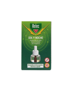RELEC Día y noche Antimosquitos Eléctrico Líquido Recambio 1 unidad