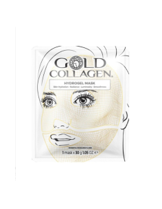 Gold Collagen Forte 3 Pack 10 frascos 50 ml + Regalo de Mascarilla Facial Hydrogel 2