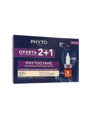 Phytocyane Caída Progresiva Mujer OFERTA 2+1