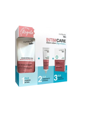 Cumlaude Lab CLX Hidratante Externo 30 ml+ CLX Ovulos 10 u + CLX Higiene Íntima 100 ml