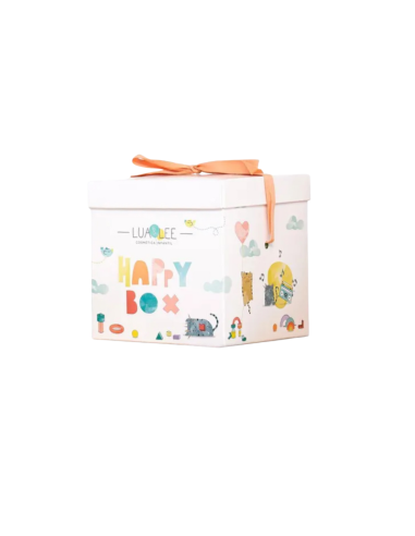 Happy Box Lua & Lee, incluye colonia, body milk y peine de bambú