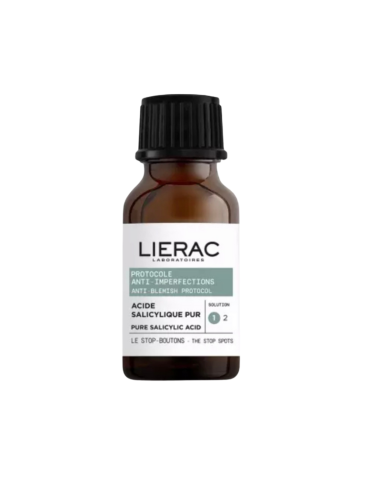 LIERAC Acido Salicílico Puro Inmediato 15 ml