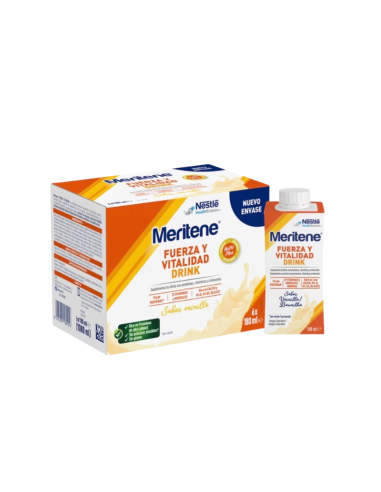 Meritene FUERZA Y VITALIDAD - Drink VAINILLA 6 U