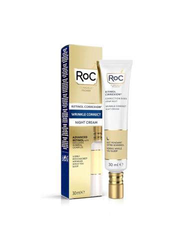 RoC Retinol Correxion Wrinkle Correct Night Cream 30 ml – Arrugas profundas y regeneración nocturna