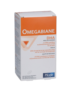 Omegabiane DHA 80 cápsulas – Omega 3 DHA para cerebro y concentración