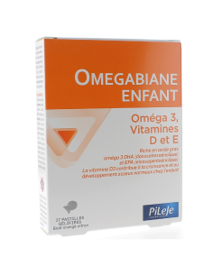 Omegabiane Enfant PiLeJe 27 pastillas – Omega 3 infantil con DHA y vitamina D