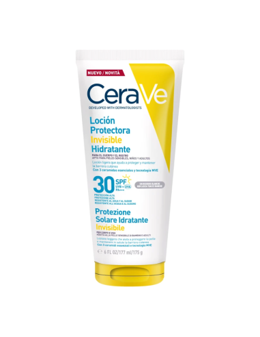 CeraVe Loción Protectora Hidratante SPF30 – Hidratación y protección diaria